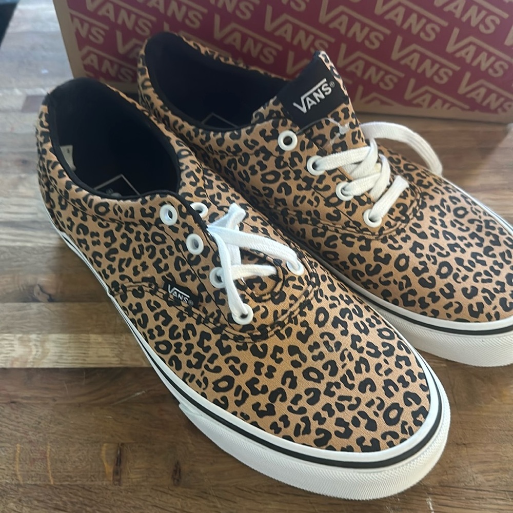 New Animal Print Vans